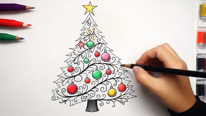 Drawing:eizdrss78_8= Christmas Tree