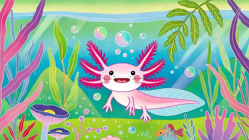 Cute:dyf8c8wezxm= Axolotl: Nature Smiling Miracle