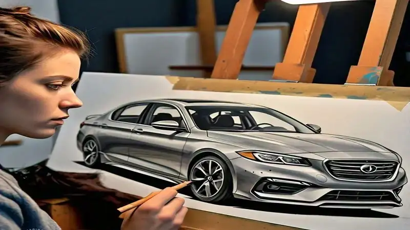 Drawing:burmhcczepe= Car