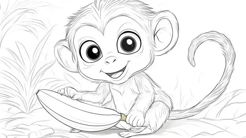 Drawing:uqp7yroofp0= Monkey